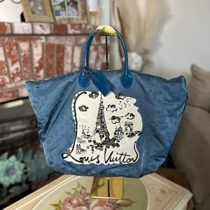 Louis Vuitton Limited Edition Croisière 2012 Paris‎ Illustration Tote – Rare!